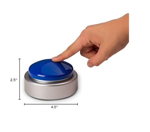 Extra Large Talking Button Clock - for The Blind, Elderly or Visually impaired