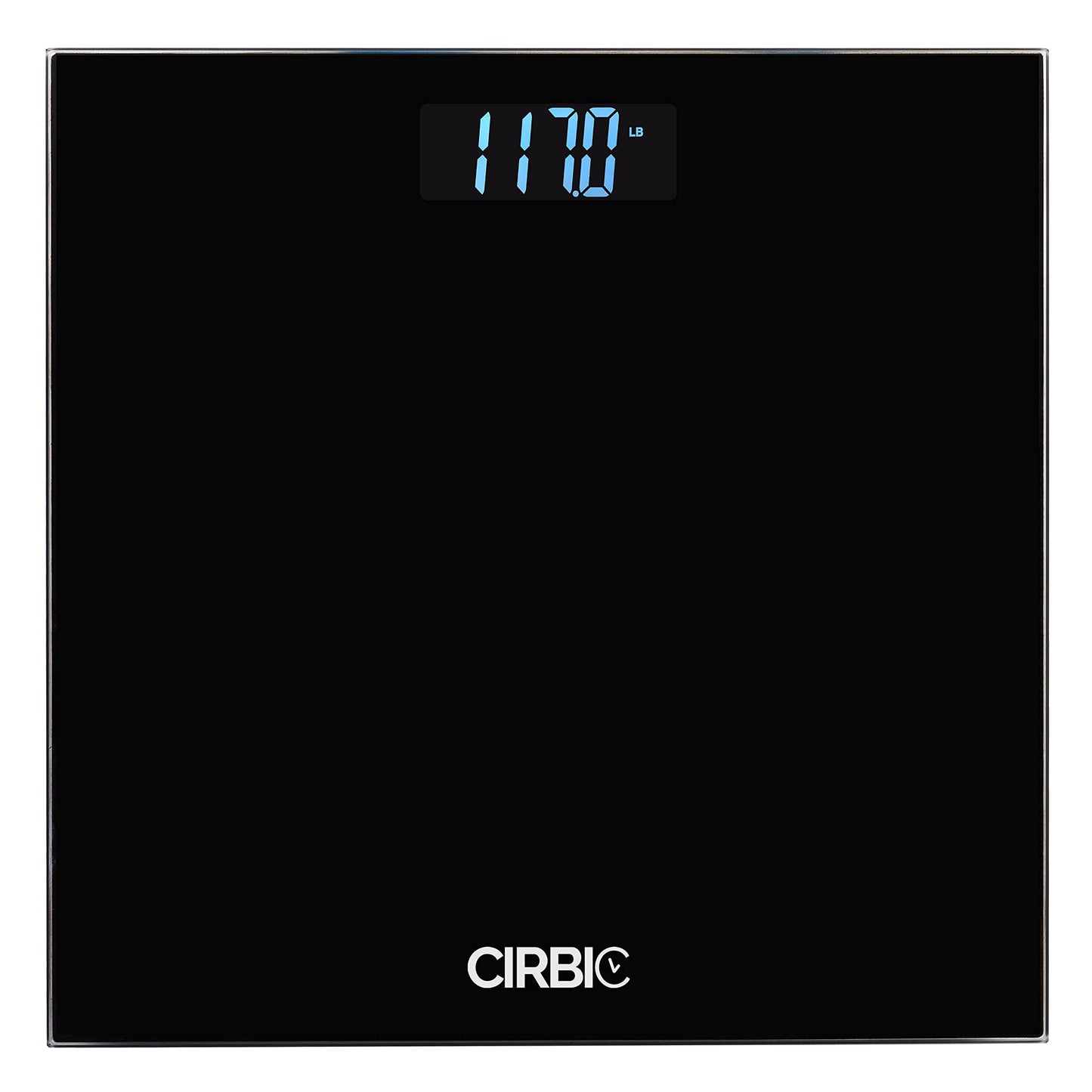 Talking Scales - Big Numbers and Clear Loud Voice Announcement of Weight (Black)