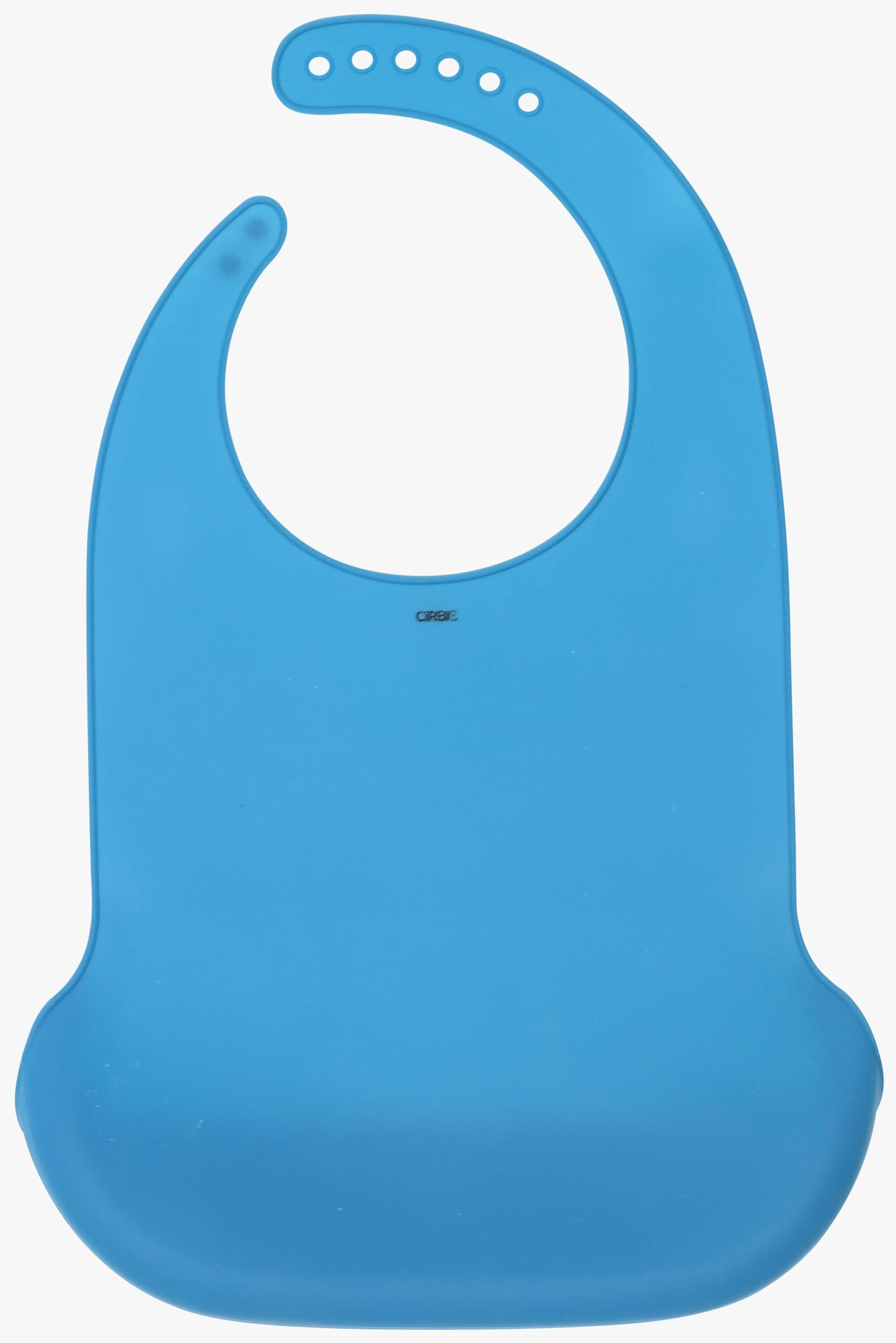 Cirbic Silicon bib for adult, elderly or visually impaired (Blue Small)