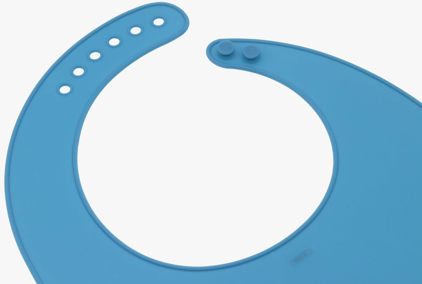 Cirbic Silicon bib for adult, elderly or visually impaired (Blue Small)