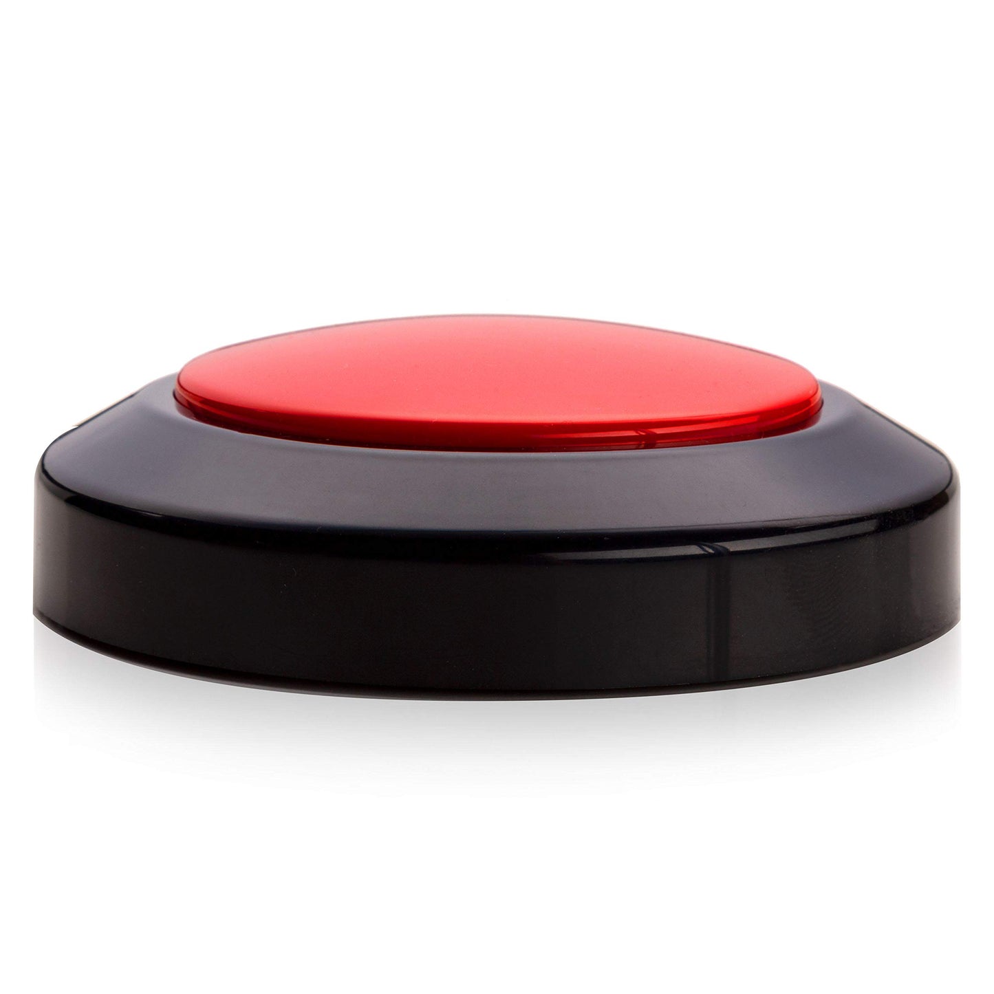 Cirbic Talking Clock for Visually impaired, Blind, Elderly. Large and high Contrast (Red)