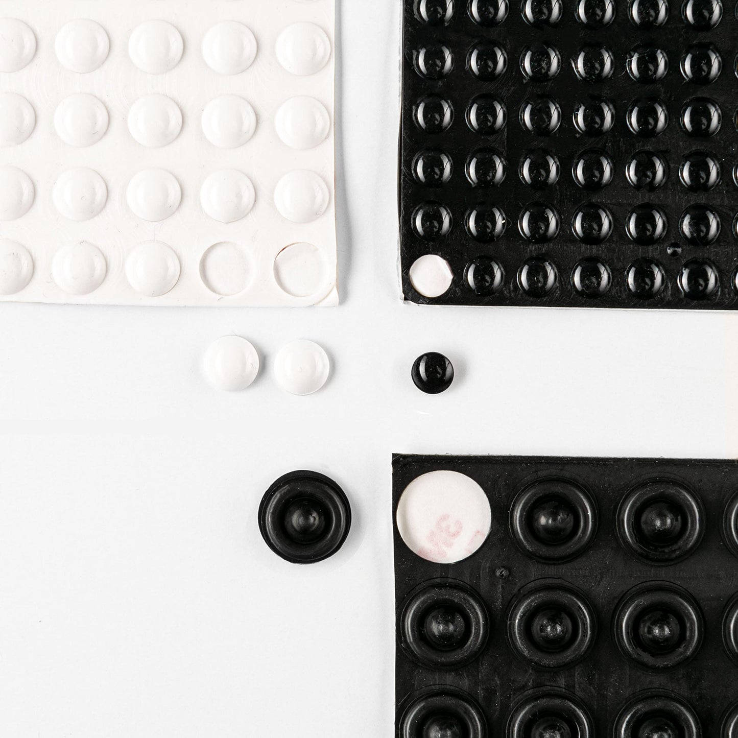 Mix of Sticky Bump Dots for Visually impaired, Silicone (250)