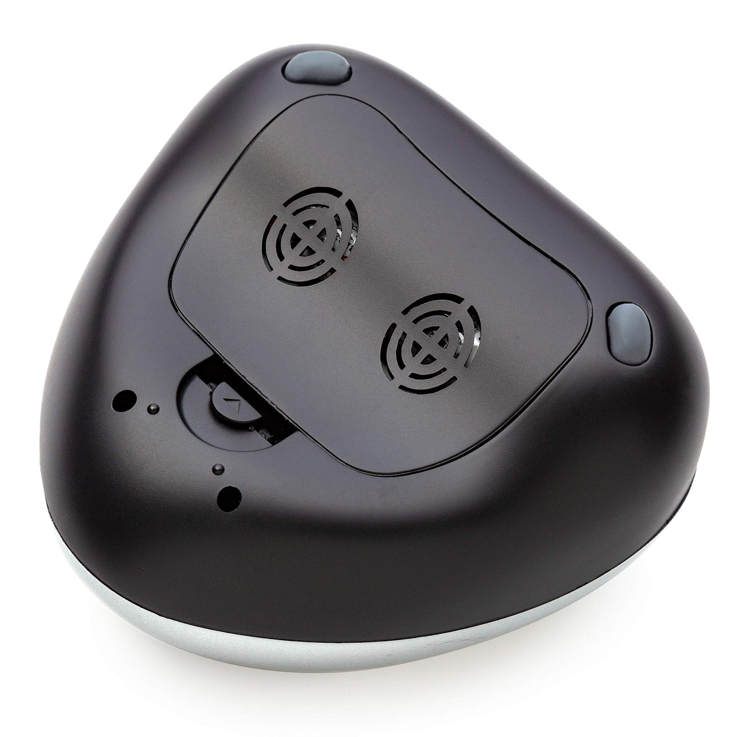 Cirbic Loud Talking Alarm Clock with Time and Temperature - for Low Vision or Blind (Gray)
