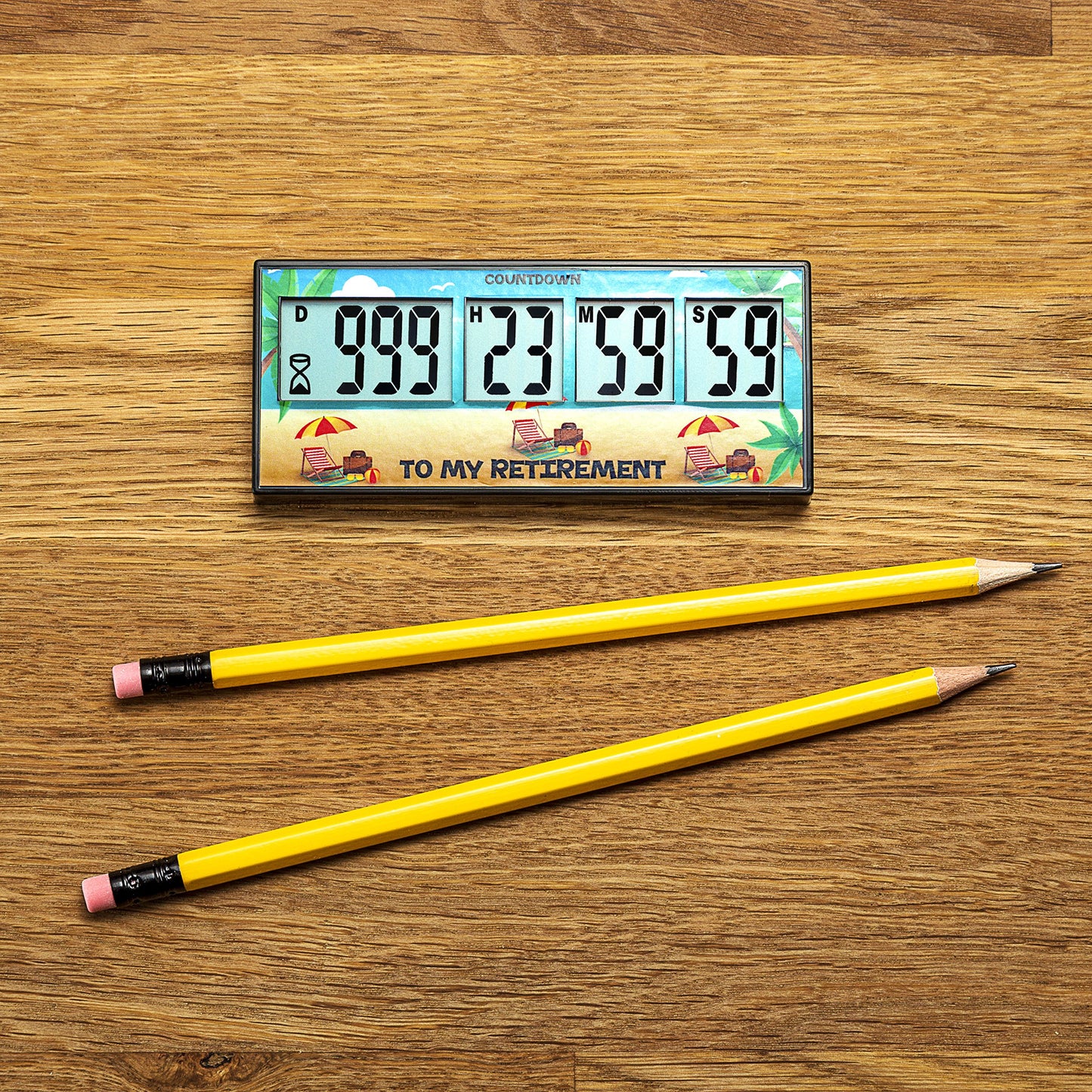 Retirement Timer up to 999 Days, Countdown and Alarm by Cirbic (Retirement)