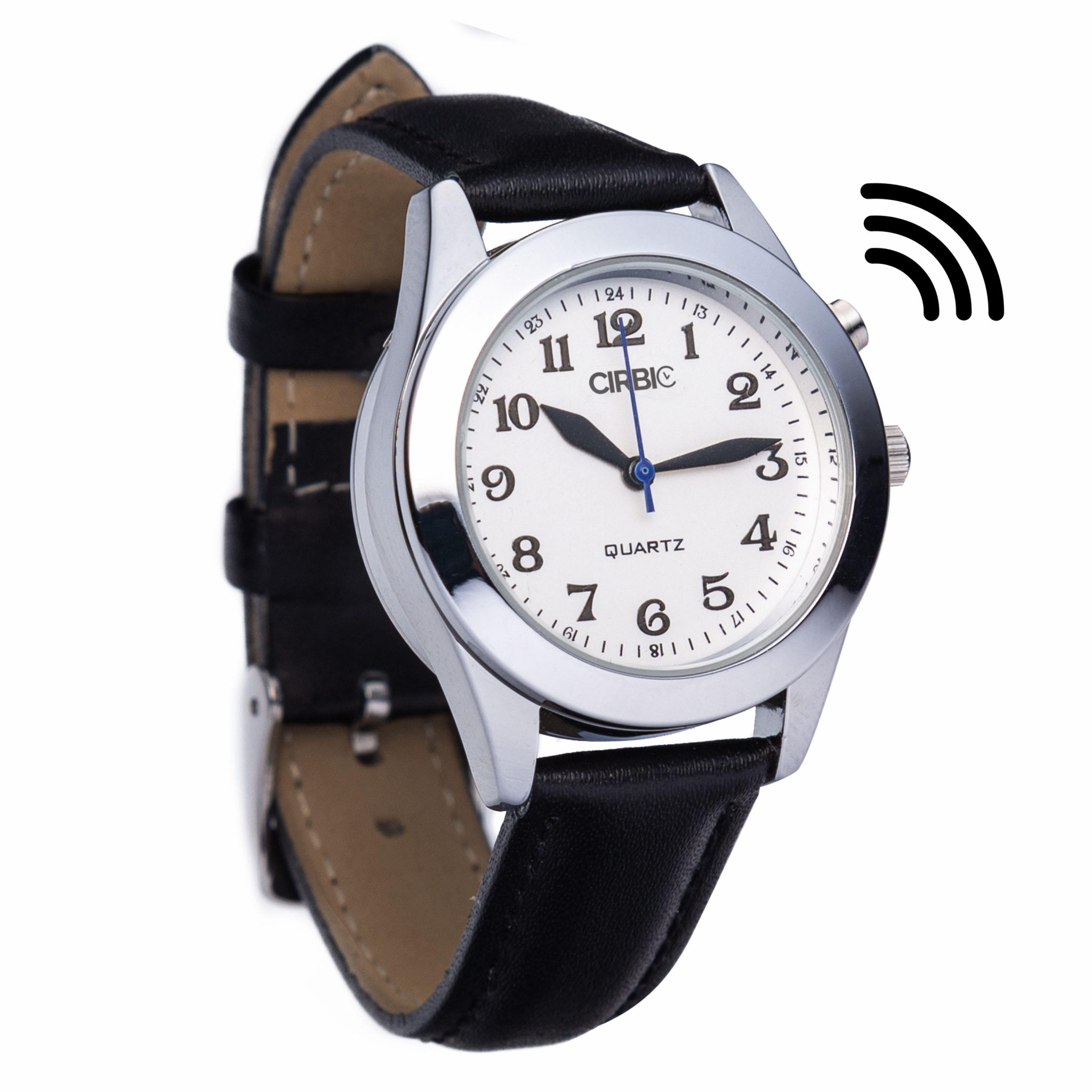 Talking Watch with Large Numbers and Expandable Strap, selfSetting for