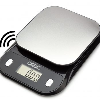 Talking Kitchen Scales - Big Numbers with Clear Loud Voice North American Accent